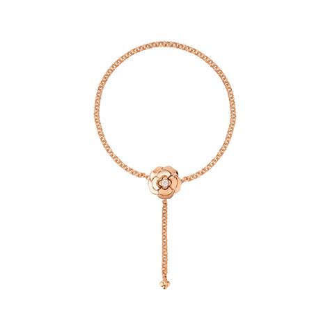 tong chanel camelia prix|Extrait de Camélia Bracelet Rose Gold .